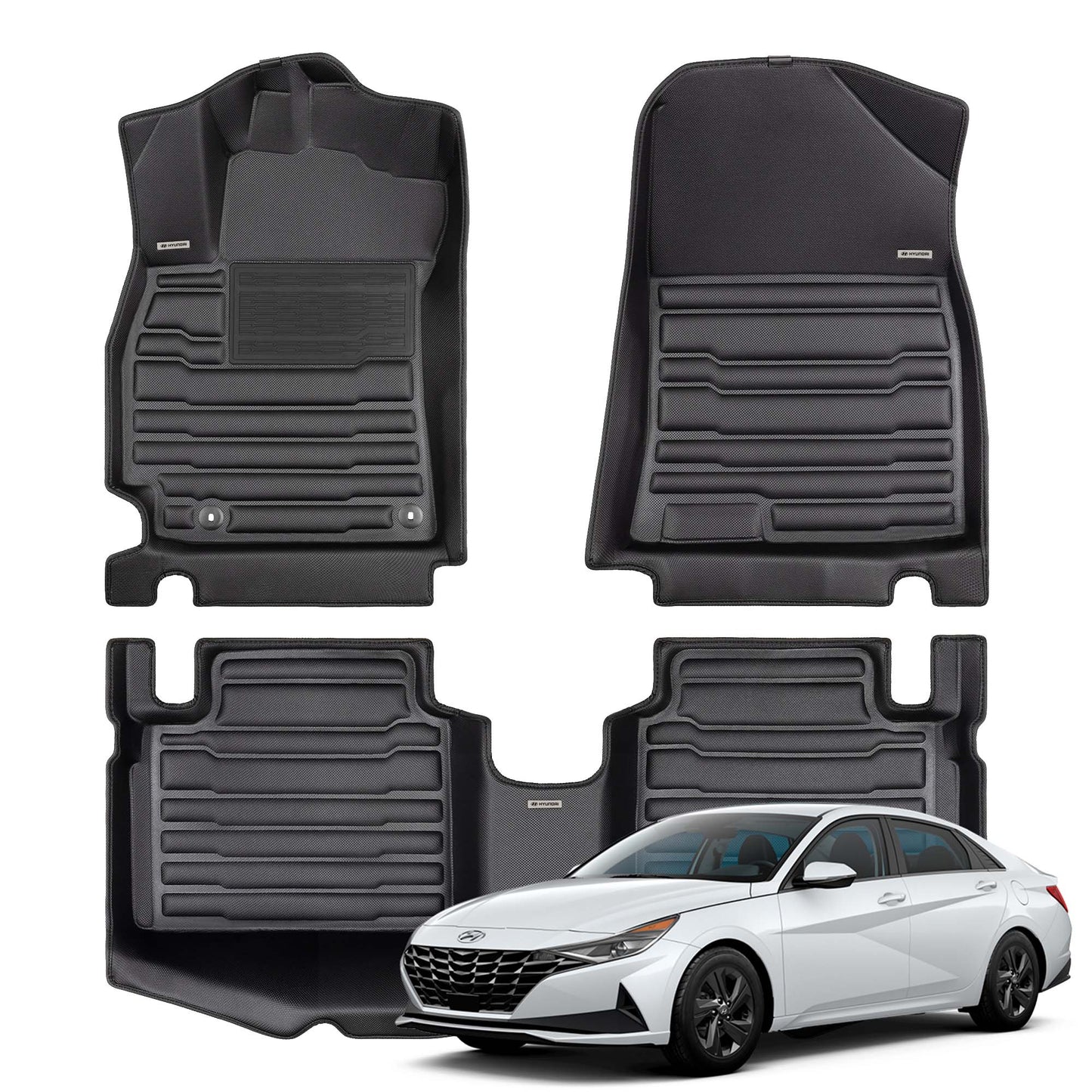 TuxMat 2021-2025 Elantra TuxMat Premium Floor Liners TUX8602