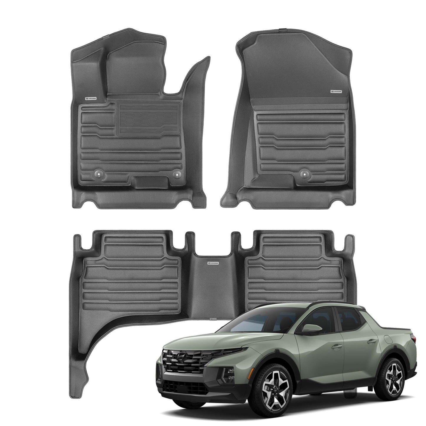 TuxMat 2022-2025 Santa Cruz TuxMat Premium Floor Liners TUX8661