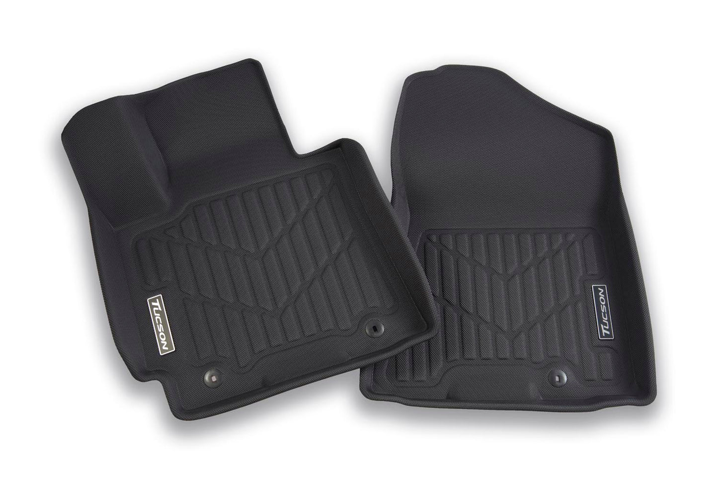Hyundai 2023 Tucson Premium All Weather Floor Liners Standard Badge PHEV - Front For PHEV N7H17AP600