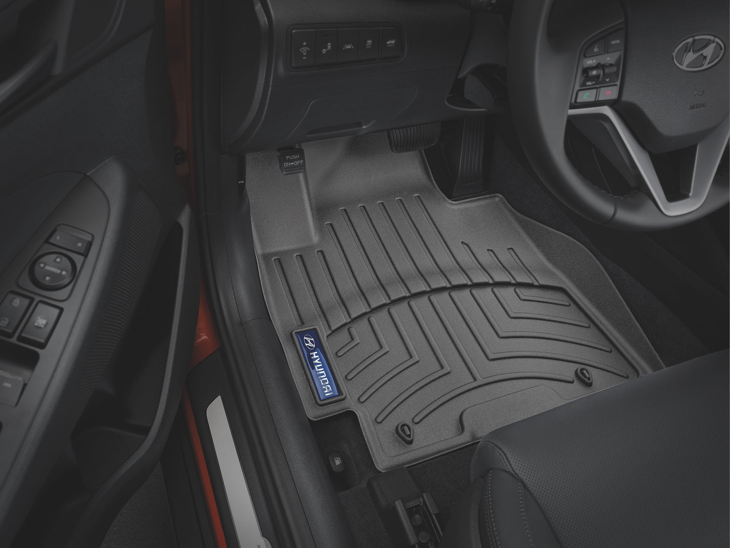 Hyundai 2022 Tucson WeatherTech All Weather Floor Liners - Front For Ess | Pref | Trend | Urban | N Line N7H17AP200