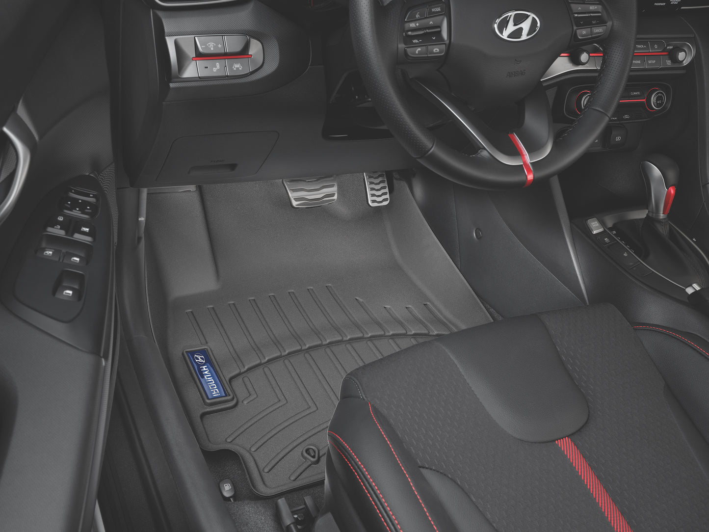 Hyundai 2021 Veloster WeatherTech All Weather Floor Liners - Front For N J3H17AP200