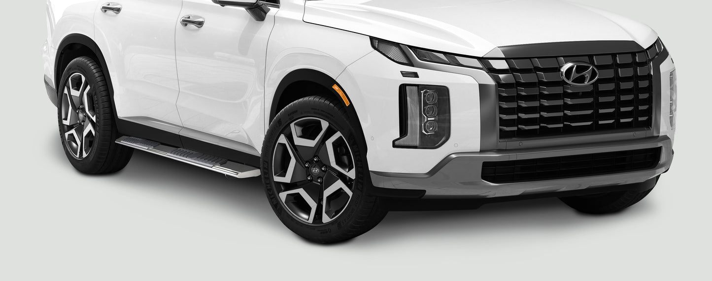 Hyundai 2021 Palisade Side Steps (Chrome) For Ess | Pref | Lux | Ult S8H37AP100