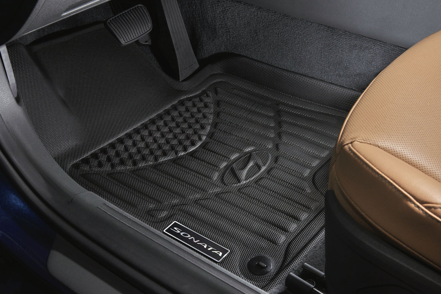 Hyundai 2021 Sonata Premium All Weather Floor Liners - Front For Pref | Sport | Lux | Ult | N Line L0H17AP000