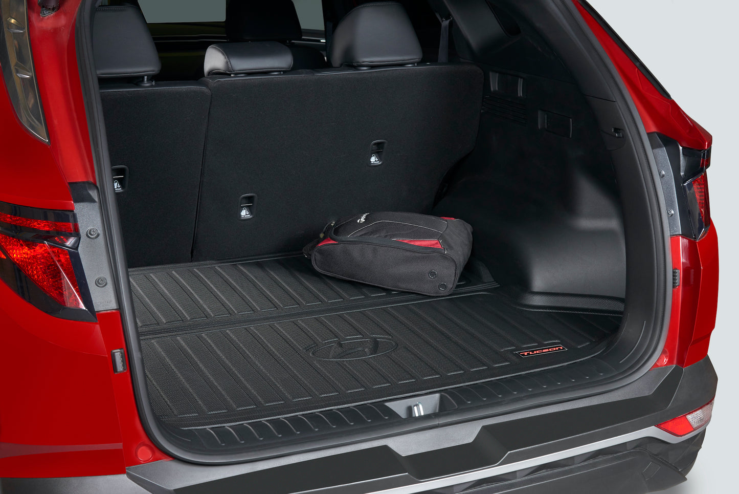 Hyundai 2022 Tucson Premium All Weather Cargo Tray Red Badge For Ess | Pref | Trend | Urban N7H12AP010