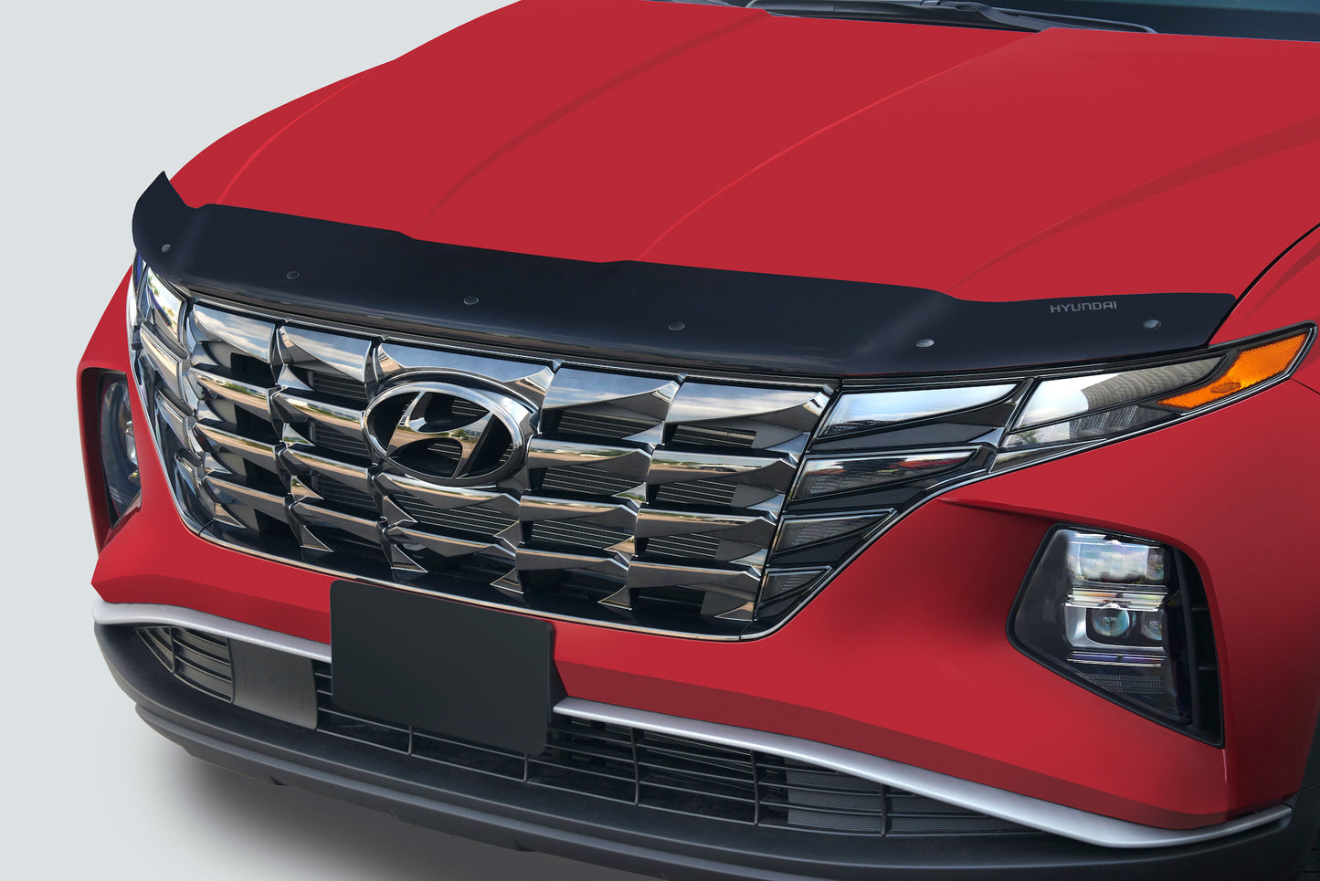 Hyundai 2023 Tucson Plastic Hood Protector Black Logo For Ess | Pref | Trend | Urban | N Line N7H24AP000