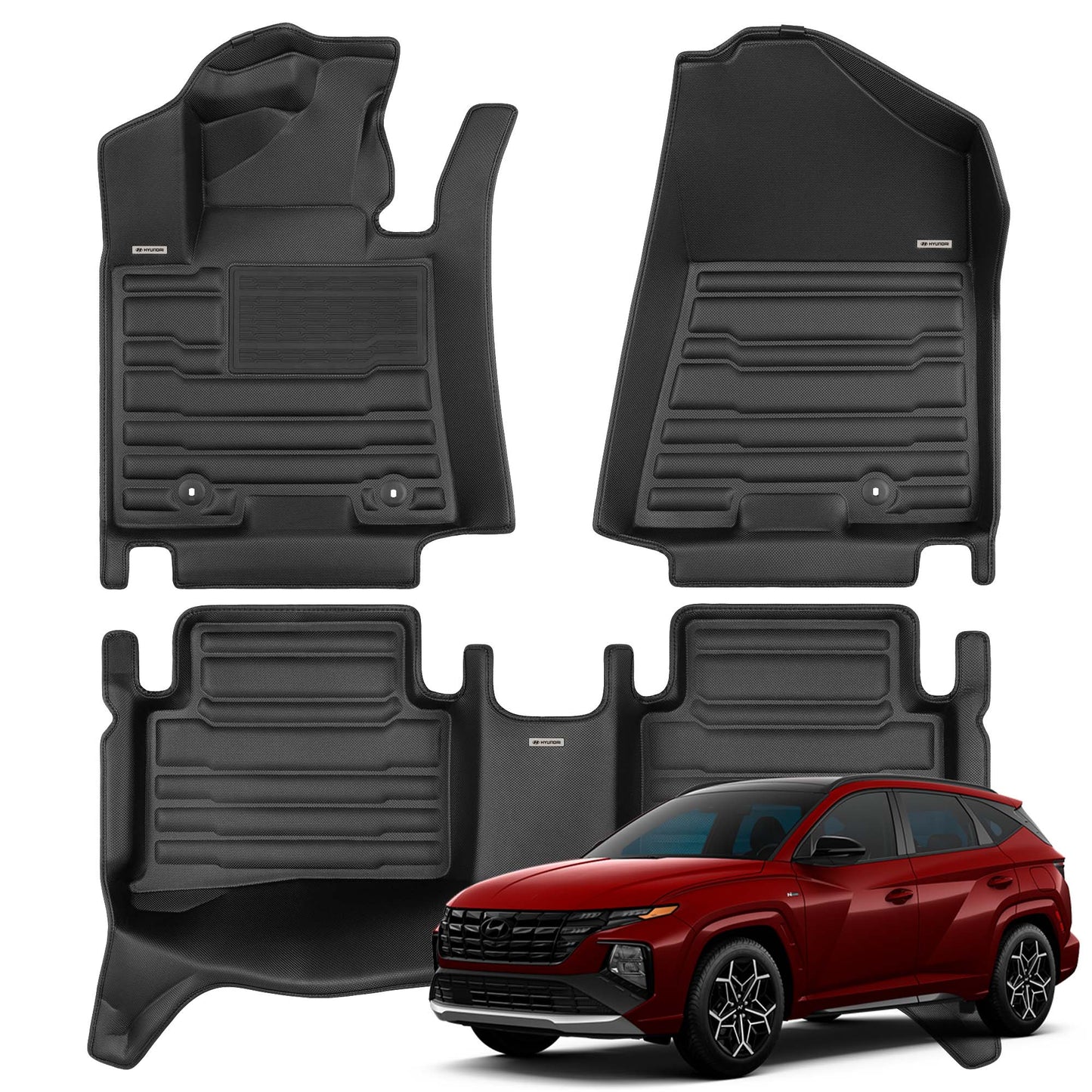 TuxMat 2019-2021 Tucson TuxMat Premium Floor Liners TUX8500