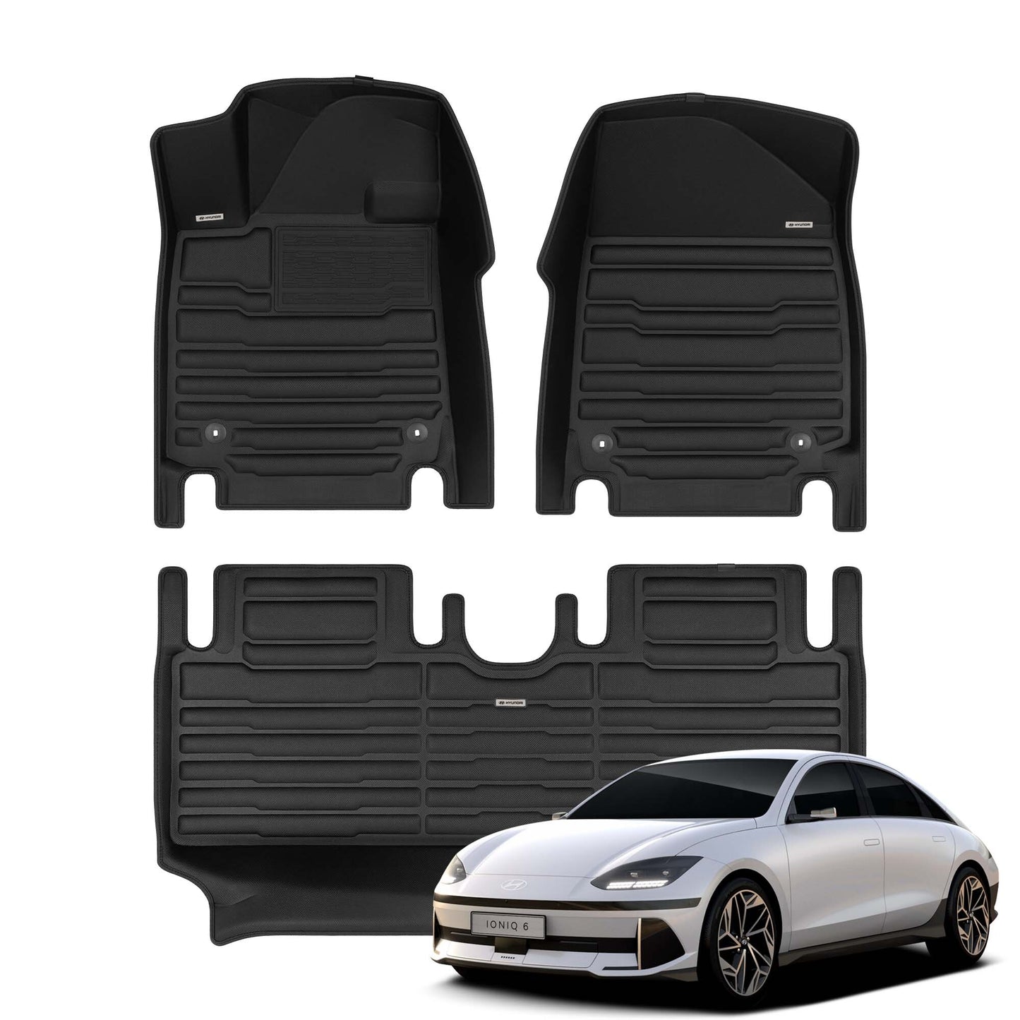 TuxMat 2023-2025 IONIQ 6 TuxMat Premium Floor Liners TUX8744