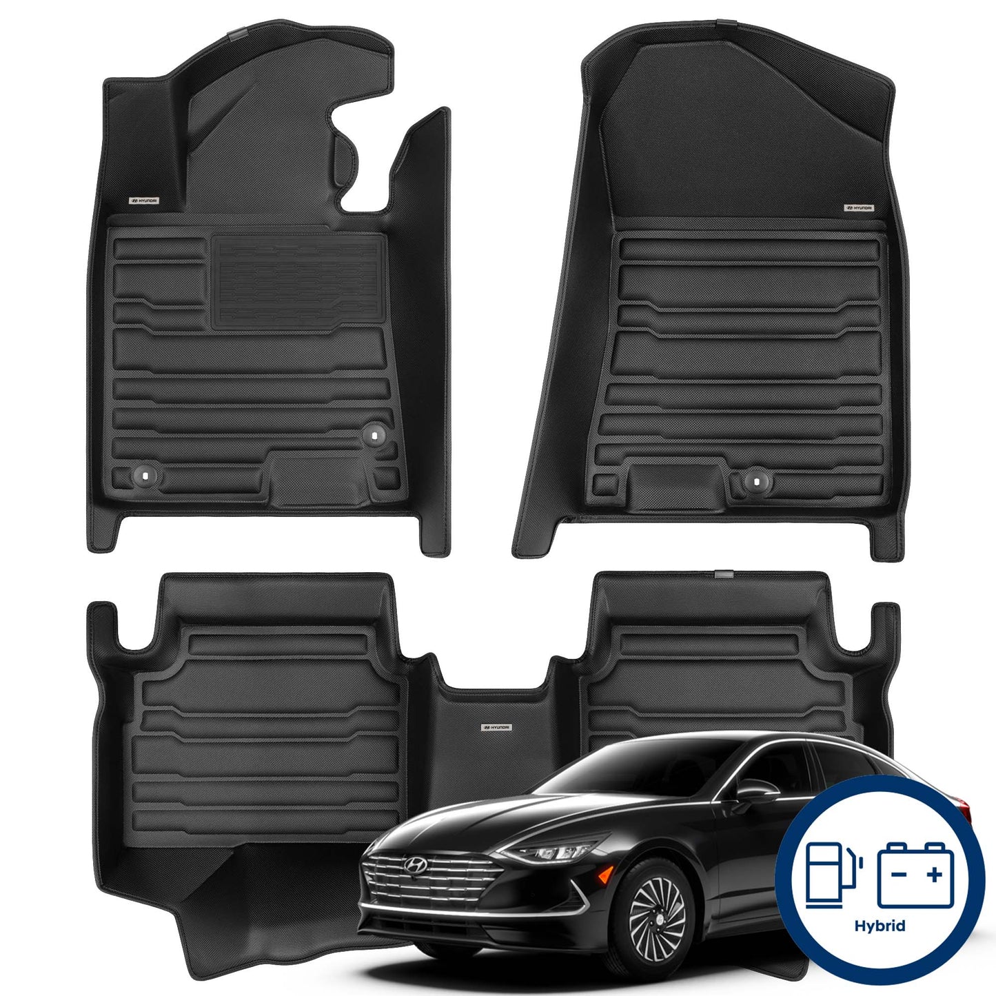 TuxMat 2020-2025 Sonata Hybrid TuxMat Premium Floor Liners TUX8540