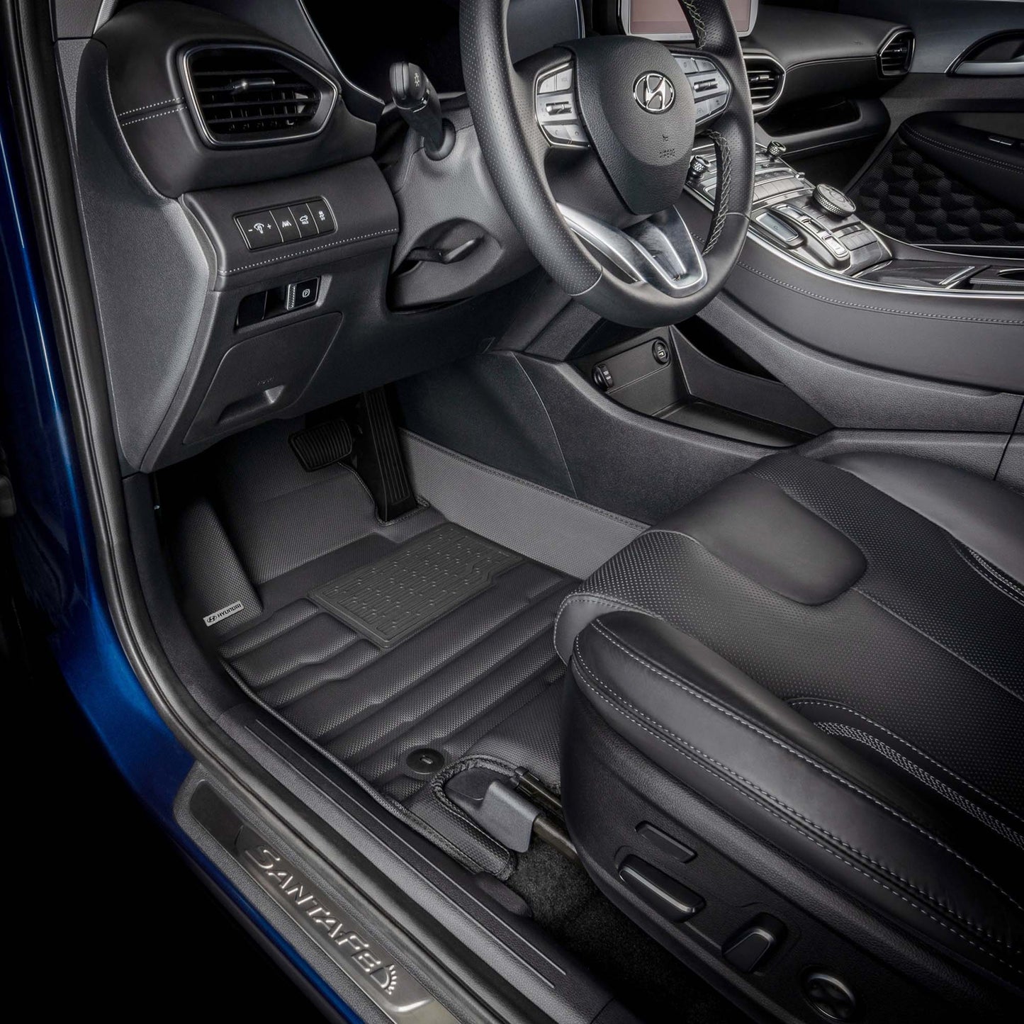 TuxMat 2021-2024 Santa Fe TuxMat Premium Floor Liners TUX8610