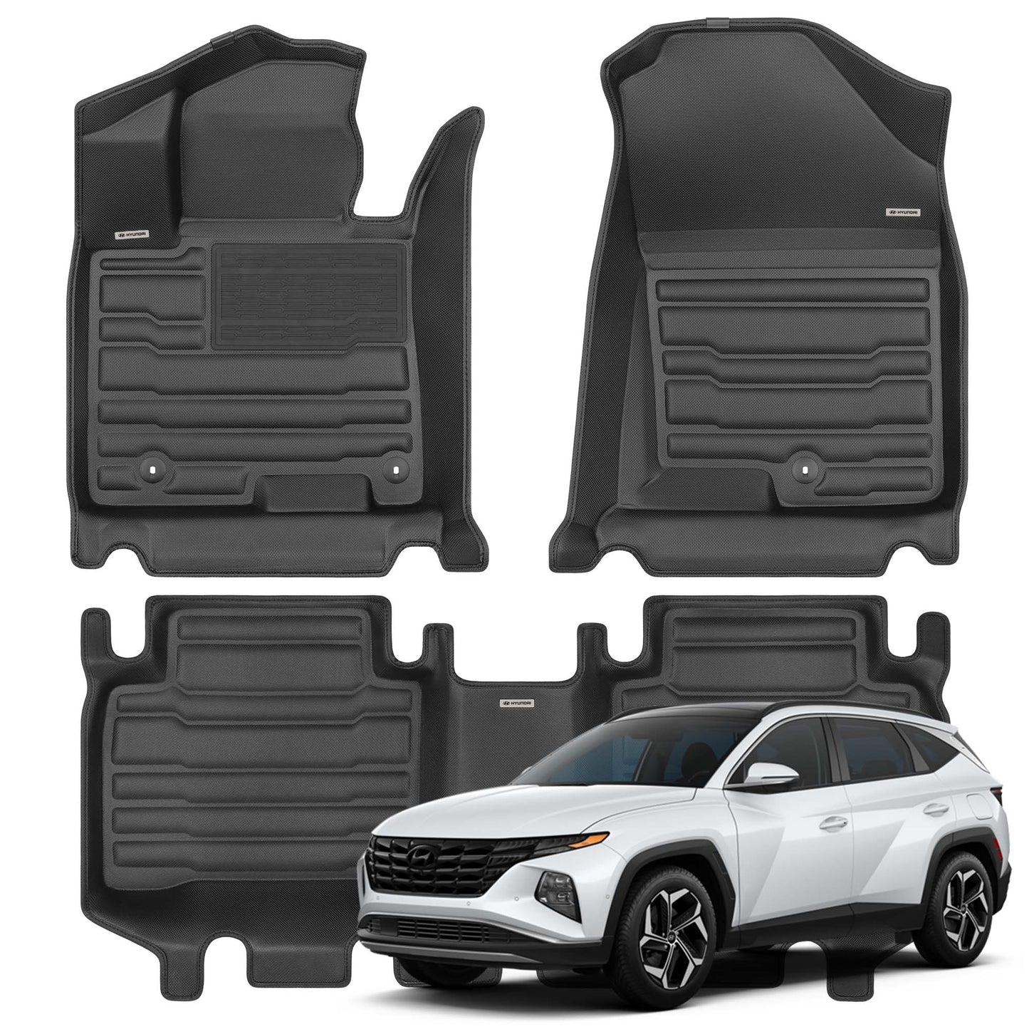 TuxMat 2022-2024 Tucson TuxMat Premium Floor Liners TUX8644