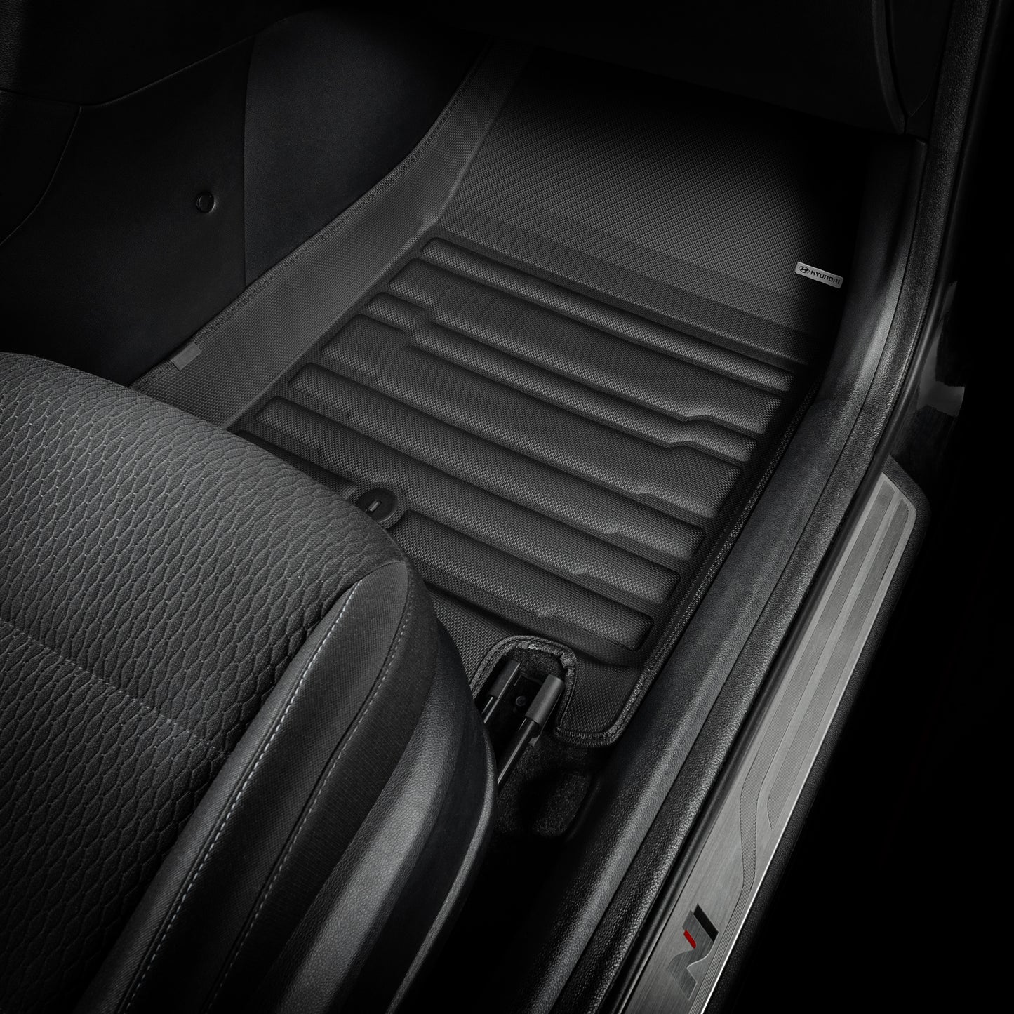TuxMat 2019-2022 Veloster TuxMat Premium Floor Liners TUX8485