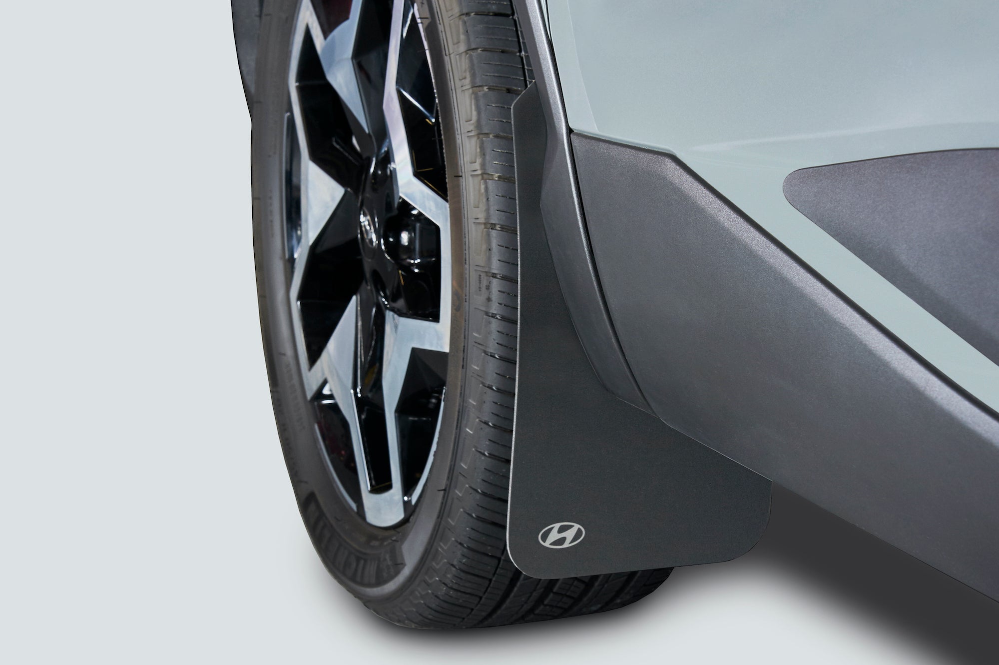 Hyundai 2022 Santa Cruz Rally Armor Mud Guards Grey H Logo- Front & Re ...