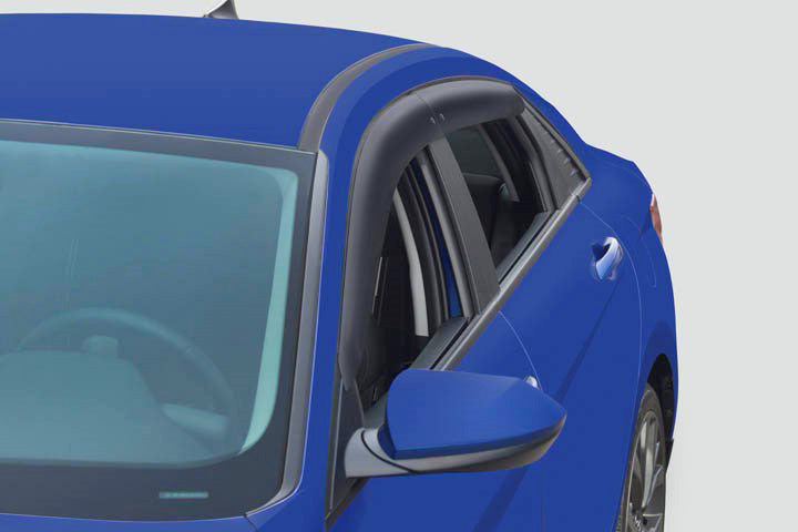 Hyundai 2020 Elantra Side Visors - Tape on For Ess | Pref | Pref w\/ S&S | Lux | Ult F2H22AP000