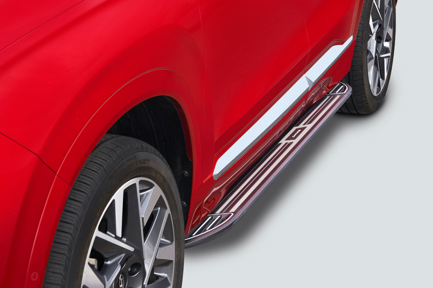 Hyundai 2021 Santa Fe Side Steps (Black) For Ess | Pref | Ult S2H37AP200