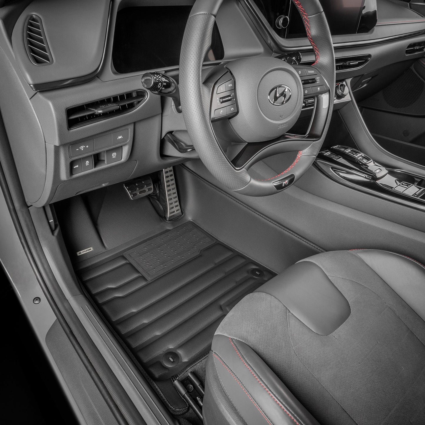 TuxMat 2020-2024 Sonata Hybrid TuxMat Premium Floor Liners TUX8540