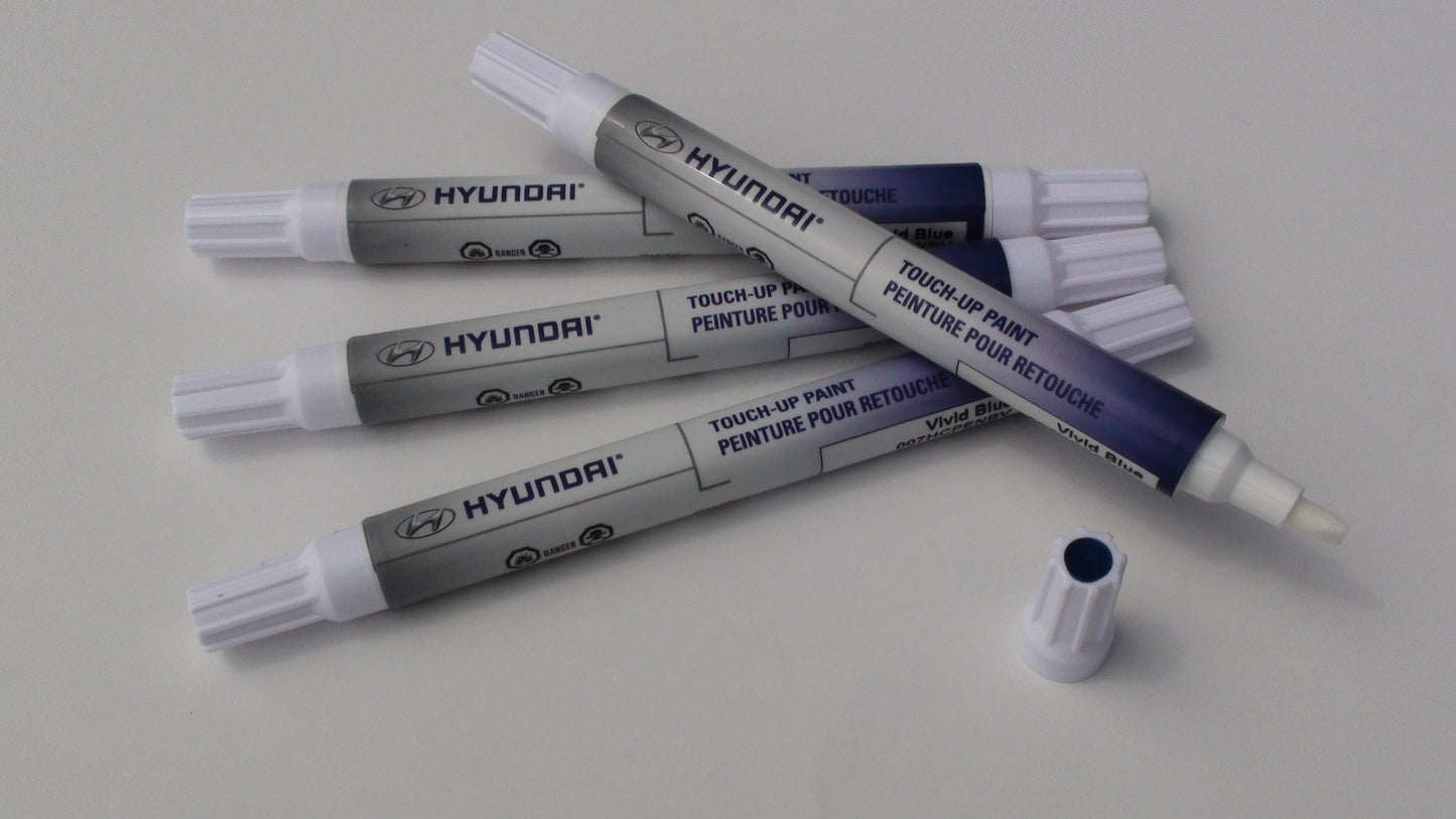 Hyundai 2021 Elantra Touch Up Paint Pens Polar White (WAW) For Ess | Pref | Ult | N-Line | HEV 000HCPNWAW