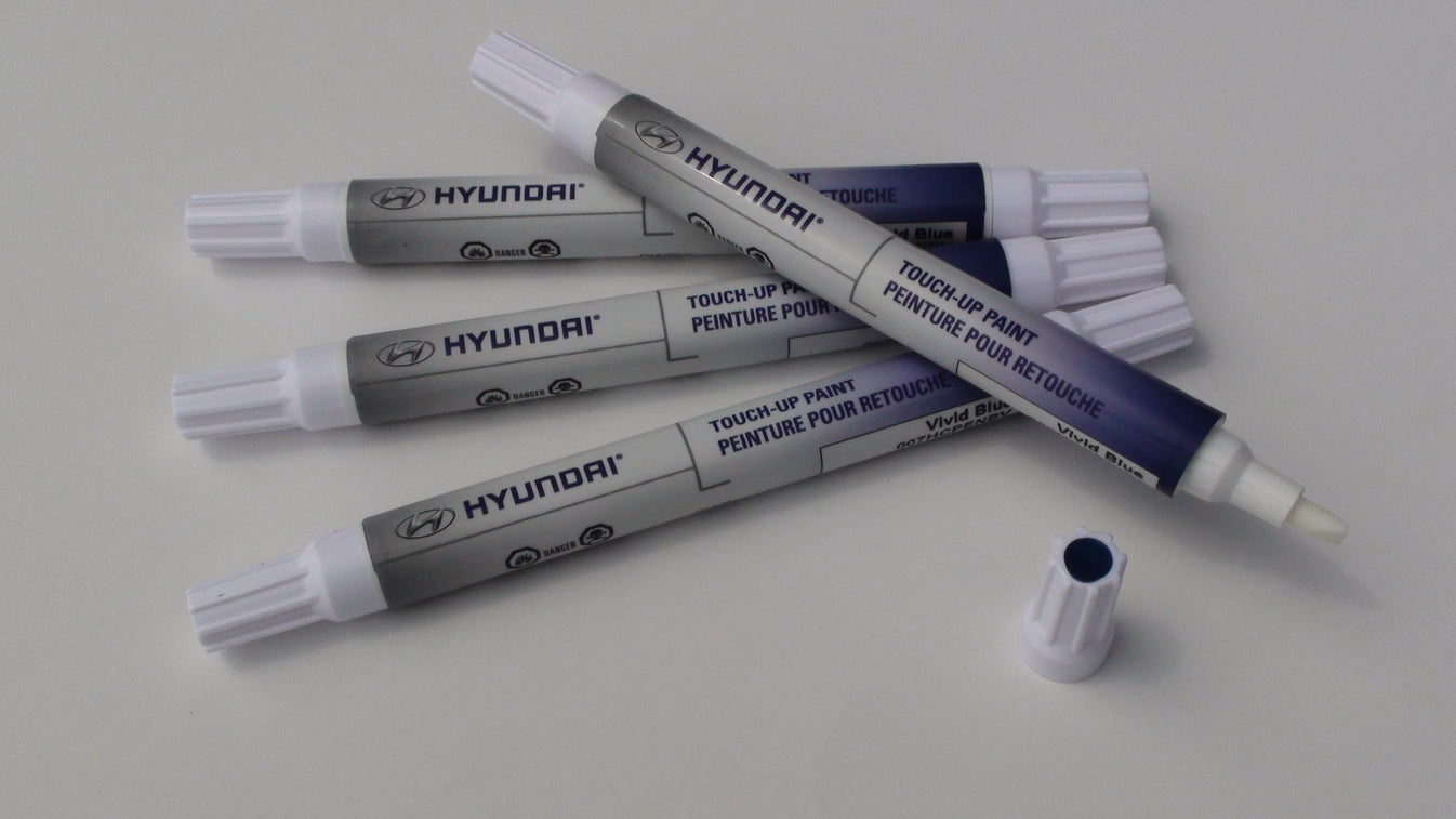 Hyundai 2022 Santa Fe Touch Up Paint Pens White Cream (WW2/TW3) For HE