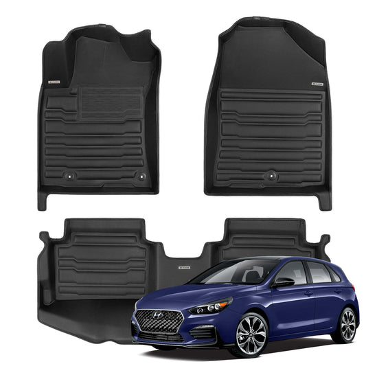 TuxMat 2018-2021 Elantra GT TuxMat Premium Floor Liners TUX8294