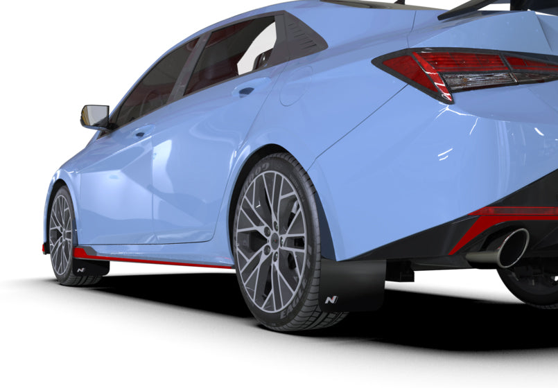 Hyundai 2022 Elantra Rally Armor Mud Guards - Front & Rear For N-Line ...