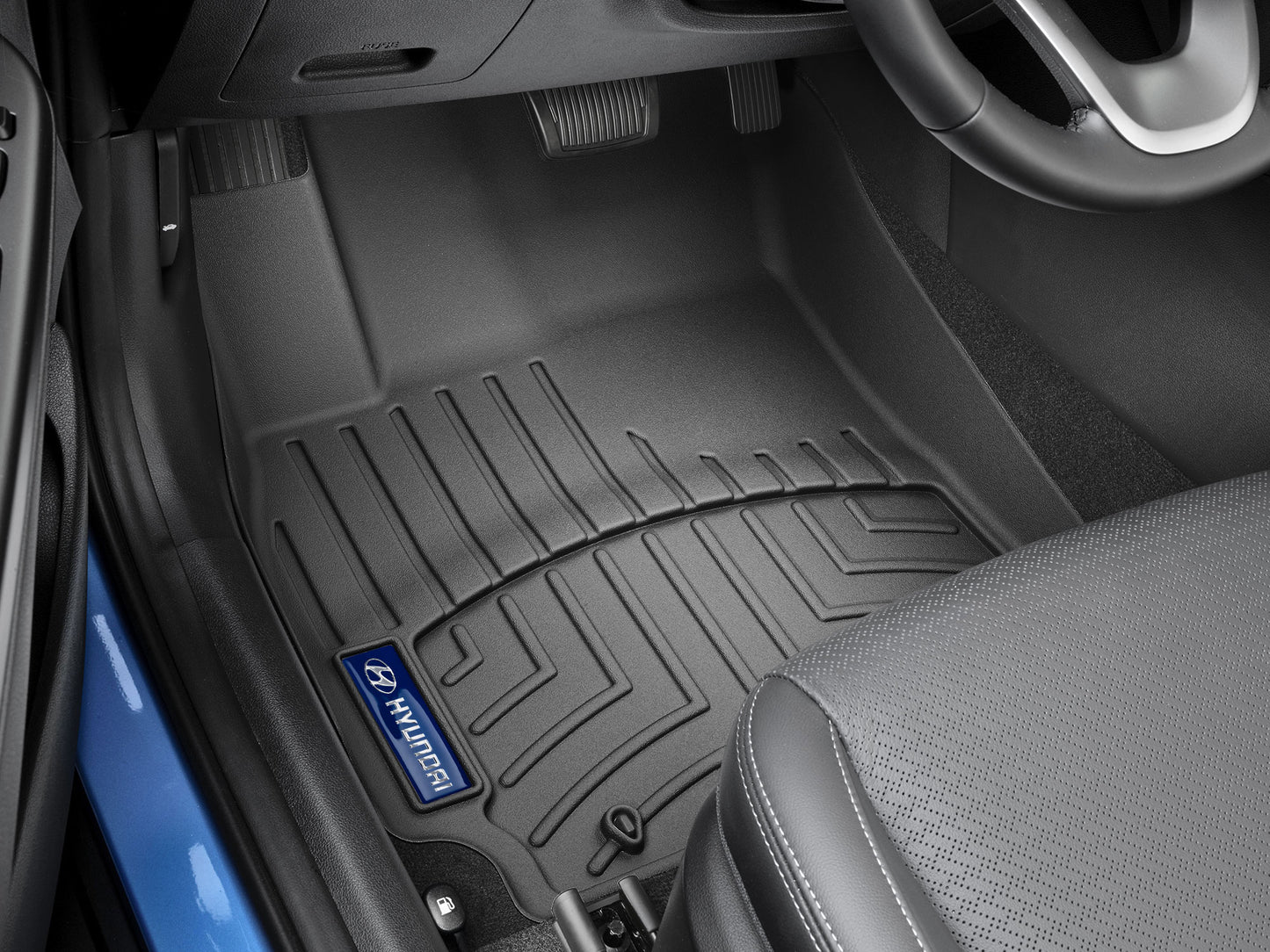 Hyundai 2022 Kona EV WeatherTech All Weather Floor Liners - Front For Pref | Ult K4H17AP000