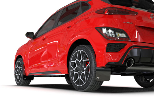 Hyundai 2020 Kona Rally Armor Mud Guards - Front & Rear For Essential | Preferred | Luxury | Trend | Ultimate J9H46AK000