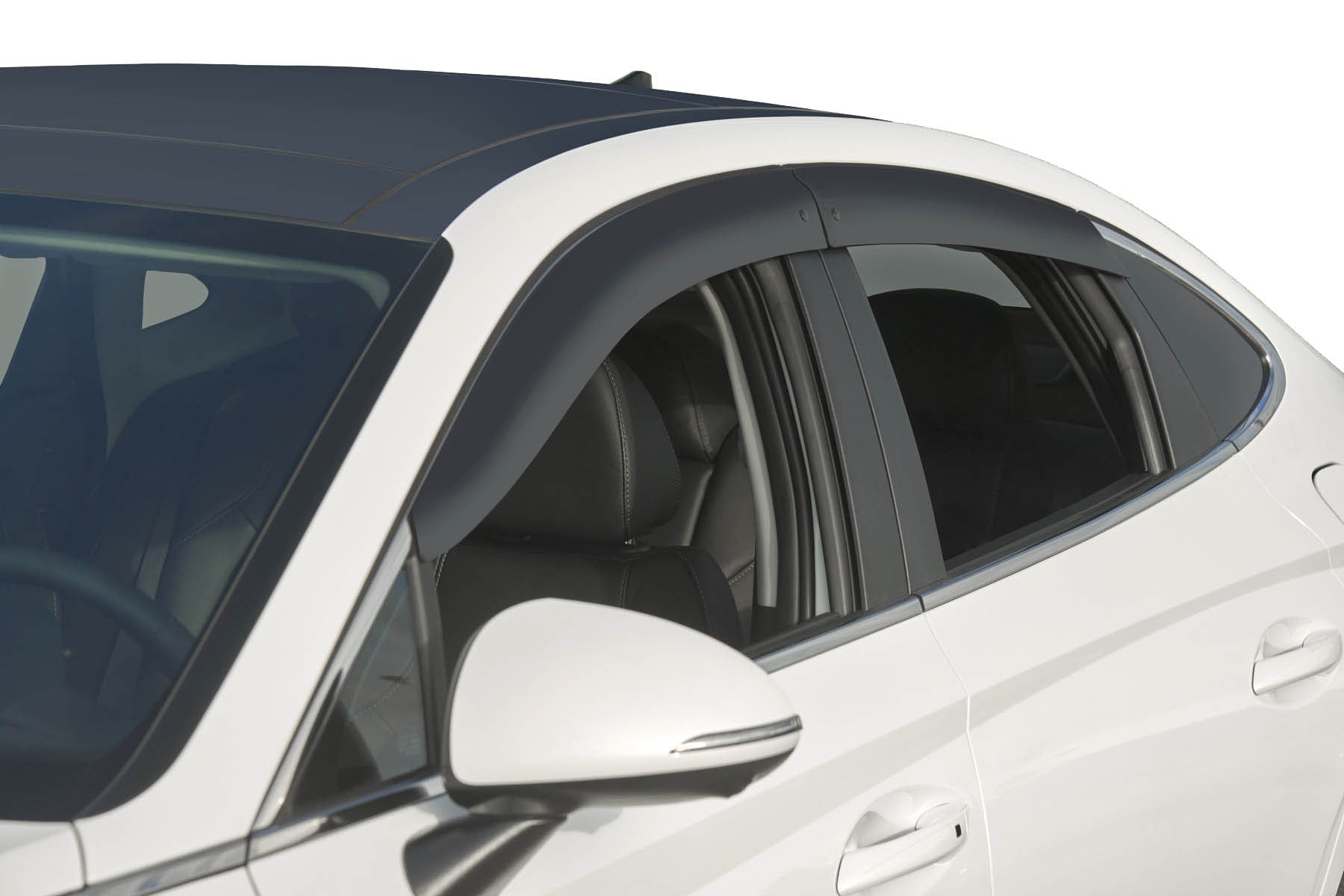 Hyundai 2022 Sonata Side Visors - Tape on For Pref | Sport | Lux | N L ...