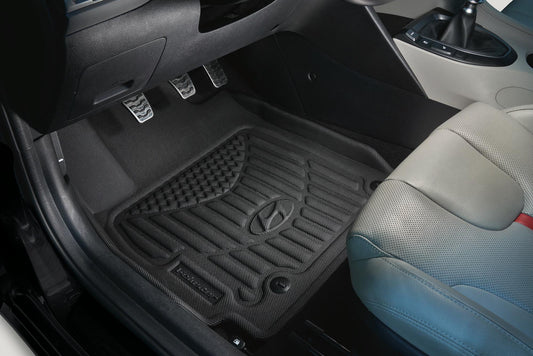 Hyundai 2020 Veloster Premium All Weather Floor Liners - Front For Pref | Lux | Turbo MT | Turbo DCT | N J3H17AP000
