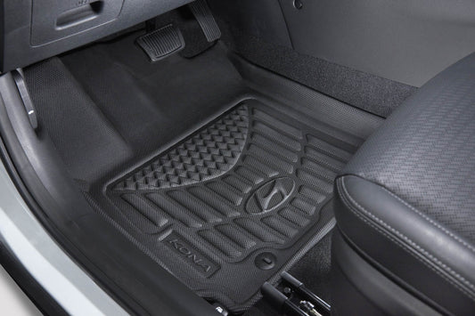 Hyundai 2021 Kona EV Premium All Weather Floor Liners - Front For Ess | Pref | Ult J9H17AP400