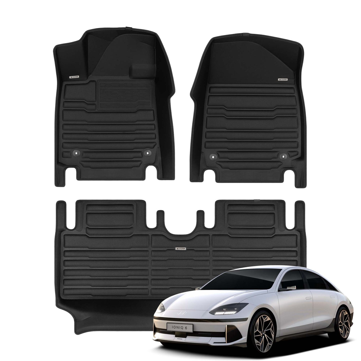 TuxMat 2023-2024 IONIQ 6 TuxMat Premium Floor Liners TUX8744